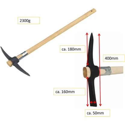 LUX Kreuzhacke Comfort Eingestielt 900 Mm 2 LUX Kreuzhacke Comfort Eingestielt 900 Mm – Bild 2