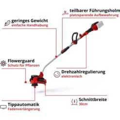 Einhell Power X-Change Akku-Rasentrimmer GE-CT 36/30 Li E-Solo -Gartengerätegeschäft 4006825629187 2171 03