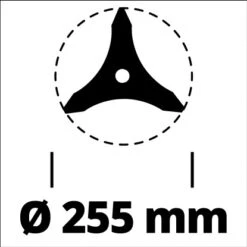 Einhell Dickichtmesser 255 Für Sensen -Gartengerätegeschäft 508801 2171 3