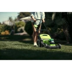 Greenworks Akku-Rasenmäher G40LM41 40 V Solo -Gartengerätegeschäft 6952909015668 2705 AB 01