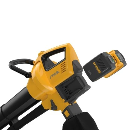 Stiga Akku-Laubsauger Und -bläser VS 100e Inkl. 2 Akkus & Doppelladegerät 4 Stiga Akku-Laubsauger Und -bläser VS 100e Inkl. 2 Akkus & Doppelladegerät – Bild 4