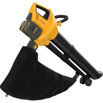 Stiga Akku-Laubsauger Und -bläser VS 100e Inkl. 2 Akkus & Doppelladegerät 1 Stiga Akku-Laubsauger Und -bläser VS 100e Inkl. 2 Akkus & Doppelladegerät