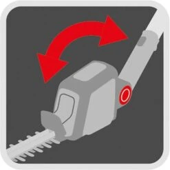 Wolf-Garten Wolf Garten Akku-Heckenschere Aufsatz HT 40 EM E-multi-star® -Gartengerätegeschäft T40eM HeckenschereWinkel 8